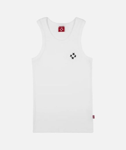 99 Based Logo Tank Top – White